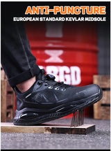 Women Safety Shoes Breathable Fashion Sneakers