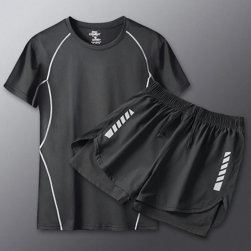 Men Swimwear Set Beach Surf Suit