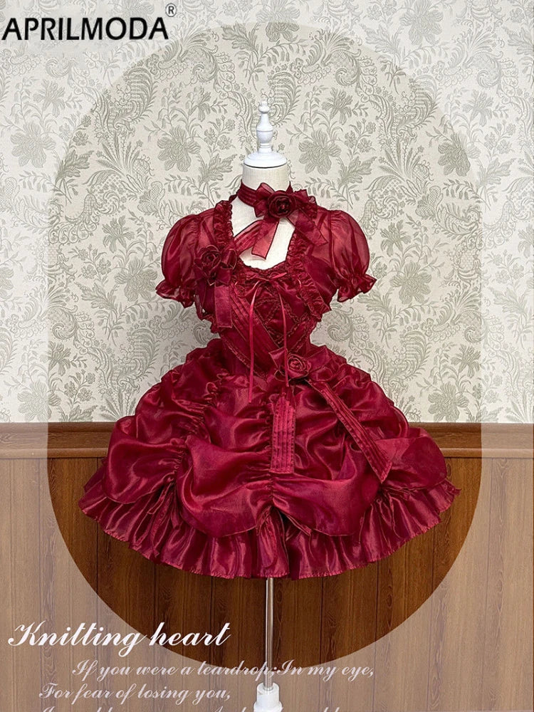 Lolita Summer Cropped Y2K Bolero Shrug