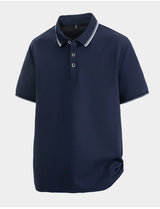 Men Oversize Cotton Golf Polo Shirt