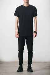 Men Long Hem Streetwear Tee