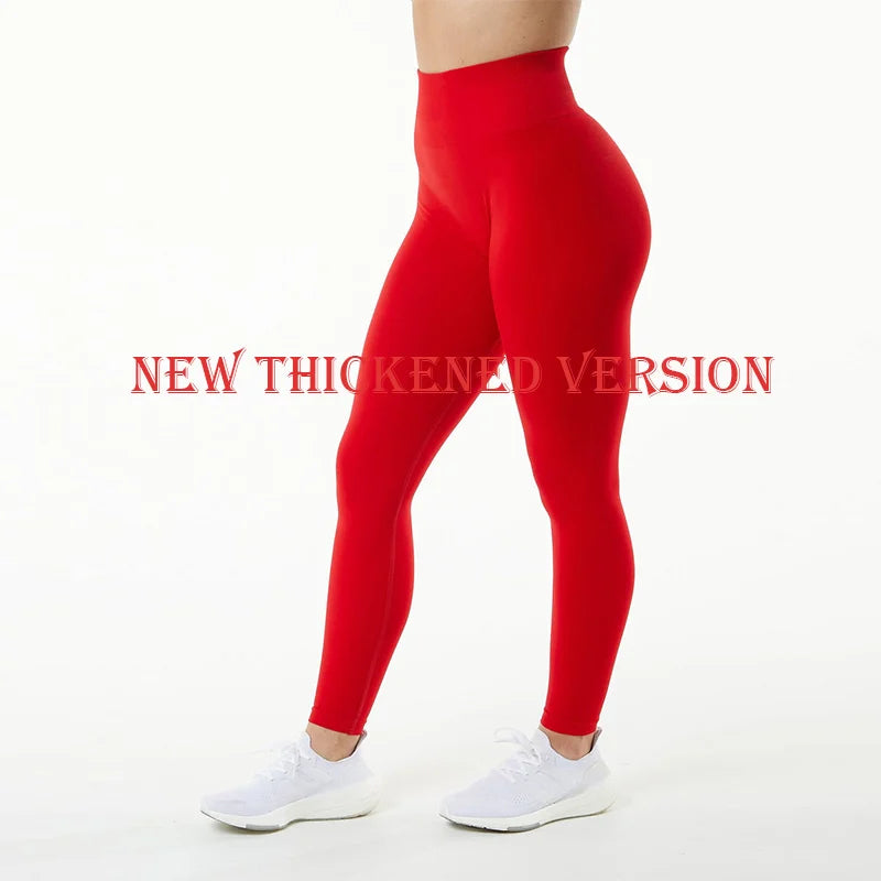 Women Seamless Push Up Scrunch Leggings