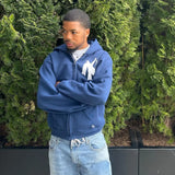 Women's Y2K Retro Letter Hoodie