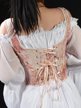 Women Floral Corset Tank Top