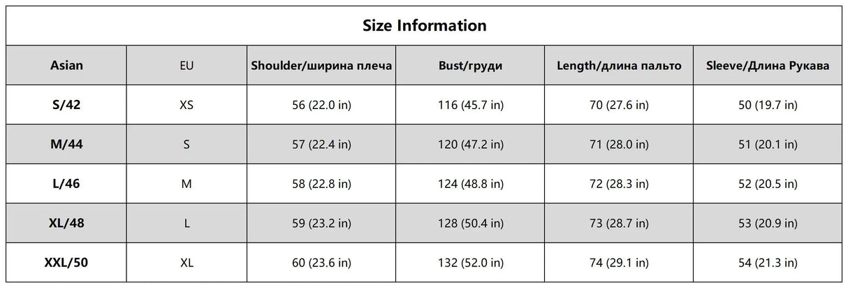 Neo Mint Gradient Faux Fur Oversized Women's Winter Coat