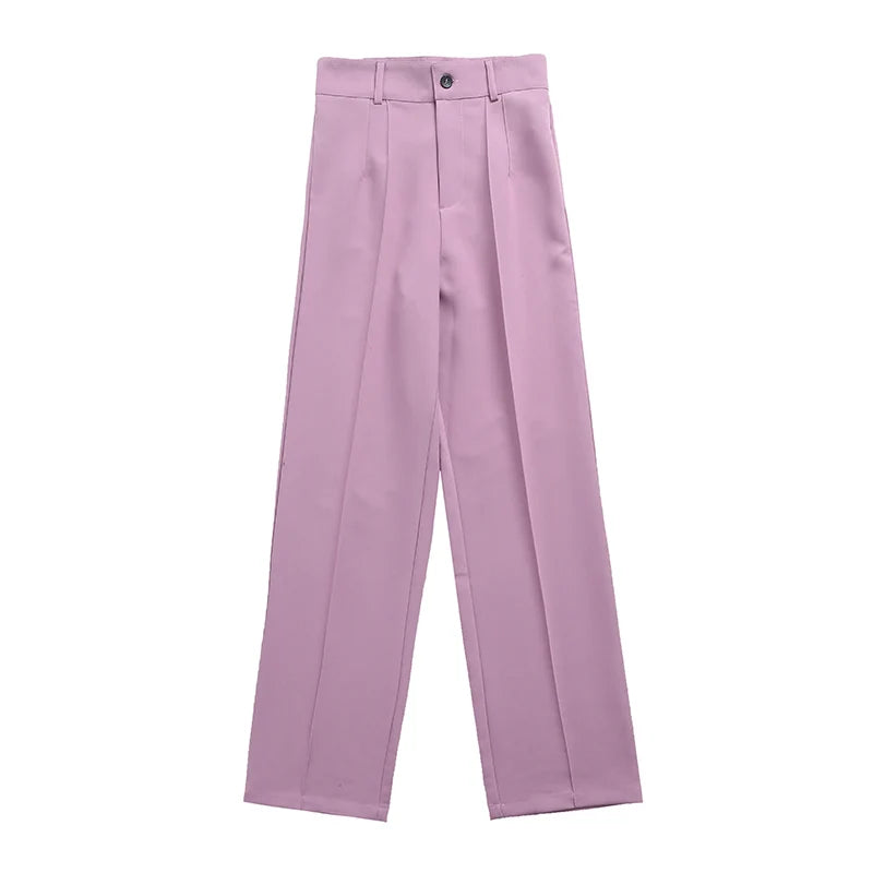Women Office Straight Pants