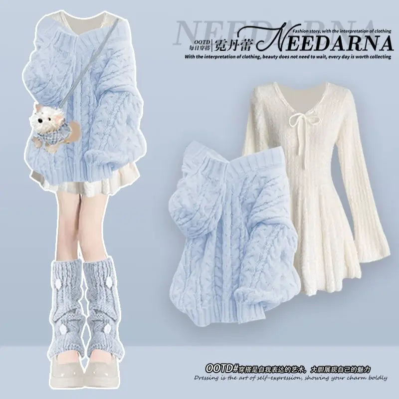 Plus Size Women's Suit – French Style Matching Set