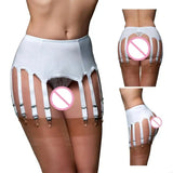 Women 10-Strap Garter Belt