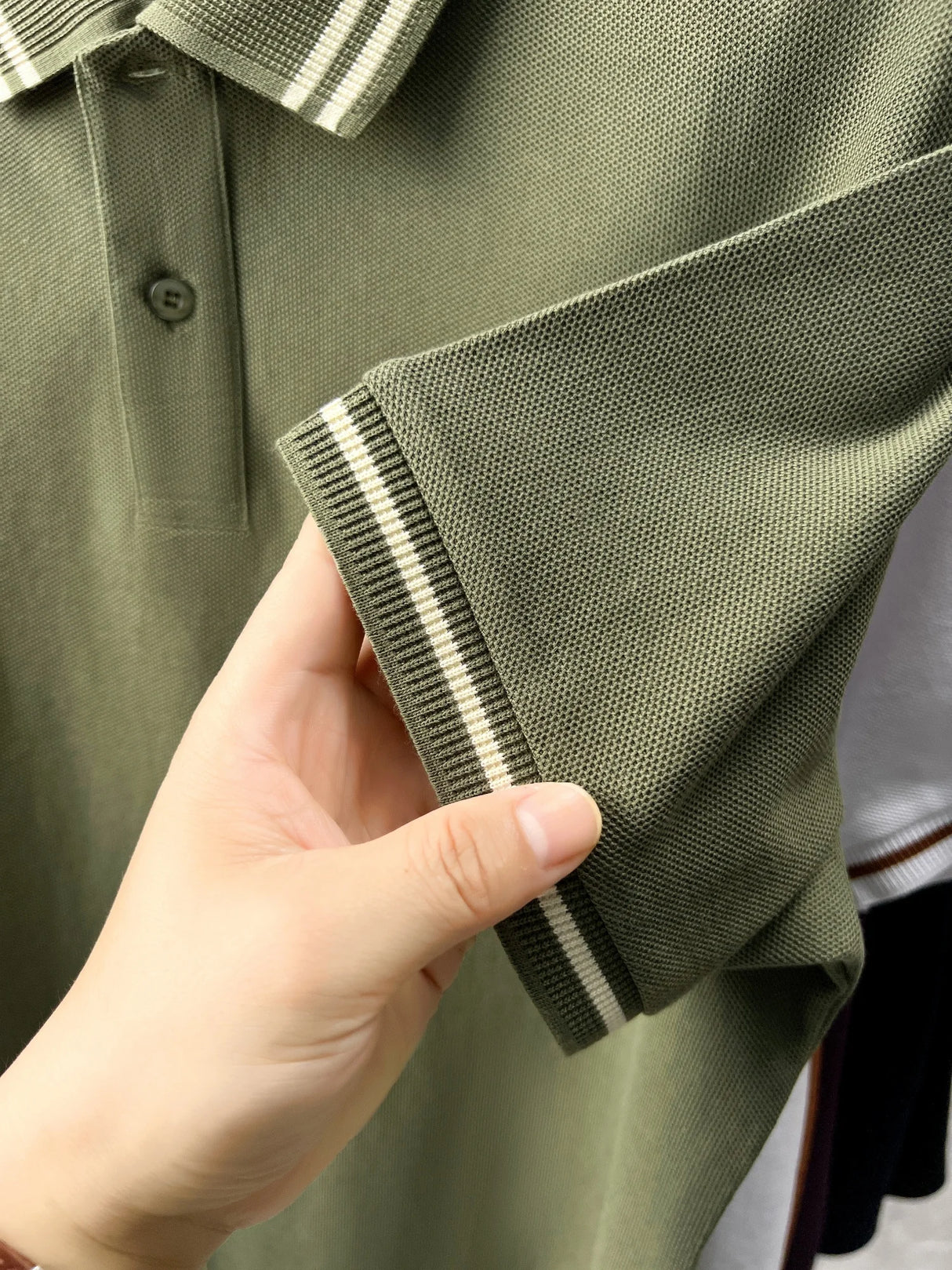 Men Luxury Embroidered Polo T-Shirt