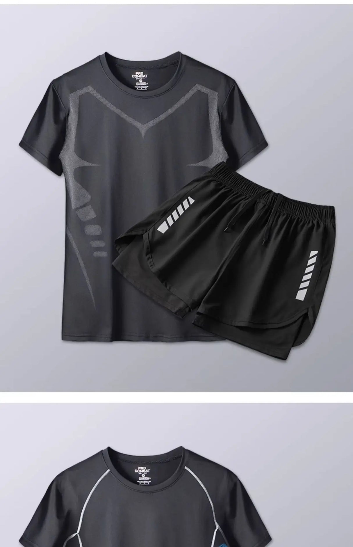 Men Swimwear Set Beach Surf Suit