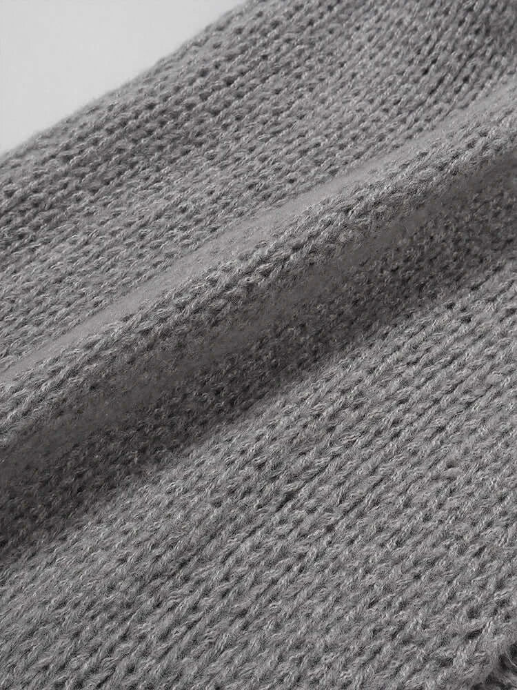 Women Plus Size Long Knit Sweater