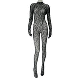 Velvexa™ – Lace Fishnet Night Club Bodysuit (Daring, Sultry & Statement-Making)