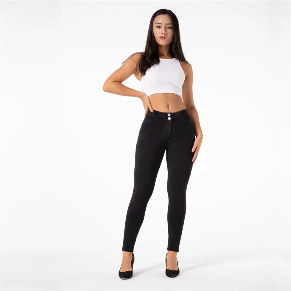 Women Light Blue Super Skinny Jeans