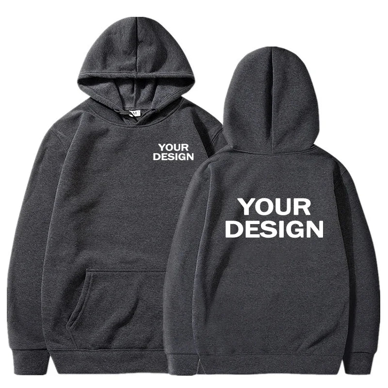 Men Custom Print Hoodie
