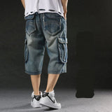 Men's Plus Size Denim Shorts 2025