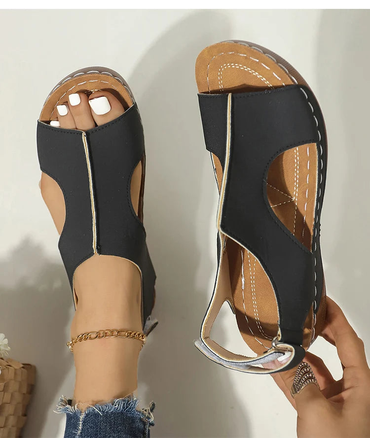 Low Platform Wedge Sandals – Summer 2025