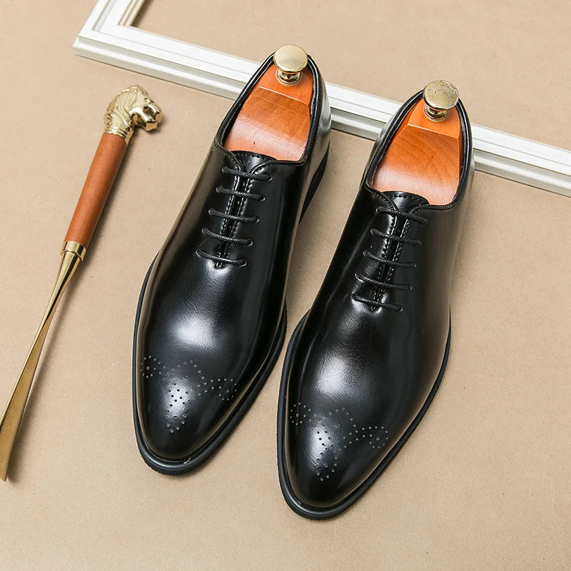 Men Luxury Wedding Oxford Shoes