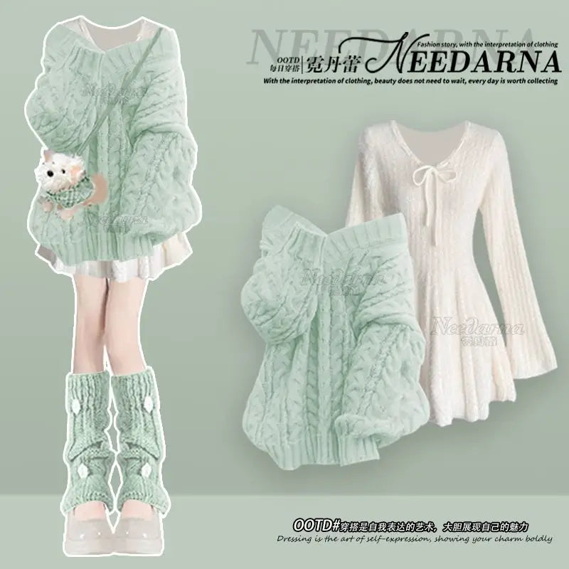 Plus Size Women's Suit – French Style Matching Set