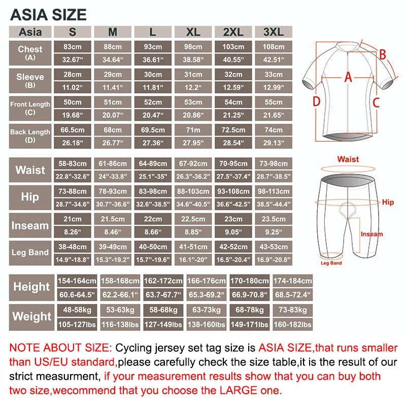 Women Summer Cycling Jersey Set