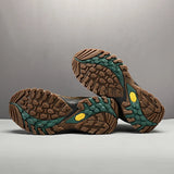 HIKEUP Men High Top Outdoor Hiking Boots