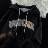 2025 Men's Plus Size Hoodie – Vintage Navy Blue