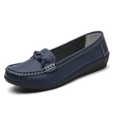 Women Leather Nurse Flats