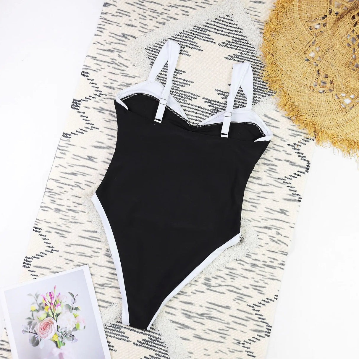 Vintage Bandeau Swimsuit