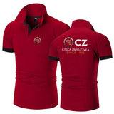 Men Cotton Casual Polo Shirt