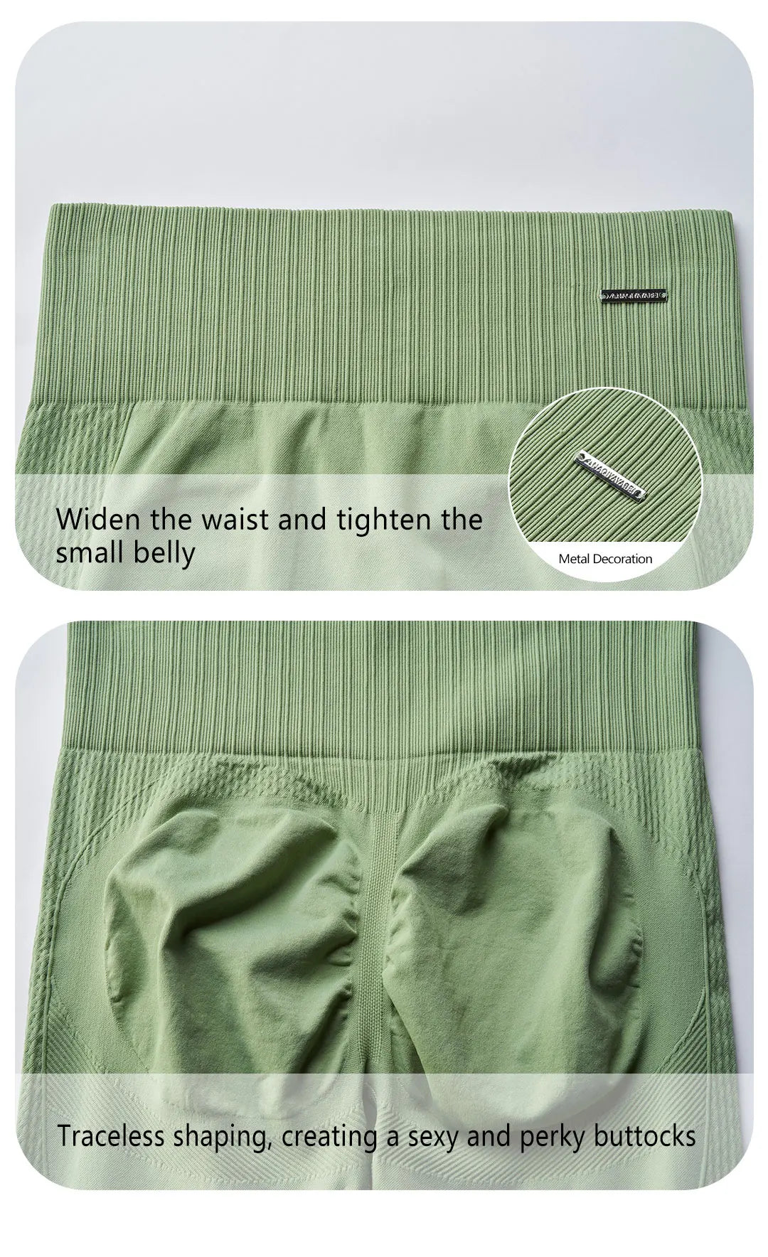 Women High Waist Leggings & Top Set