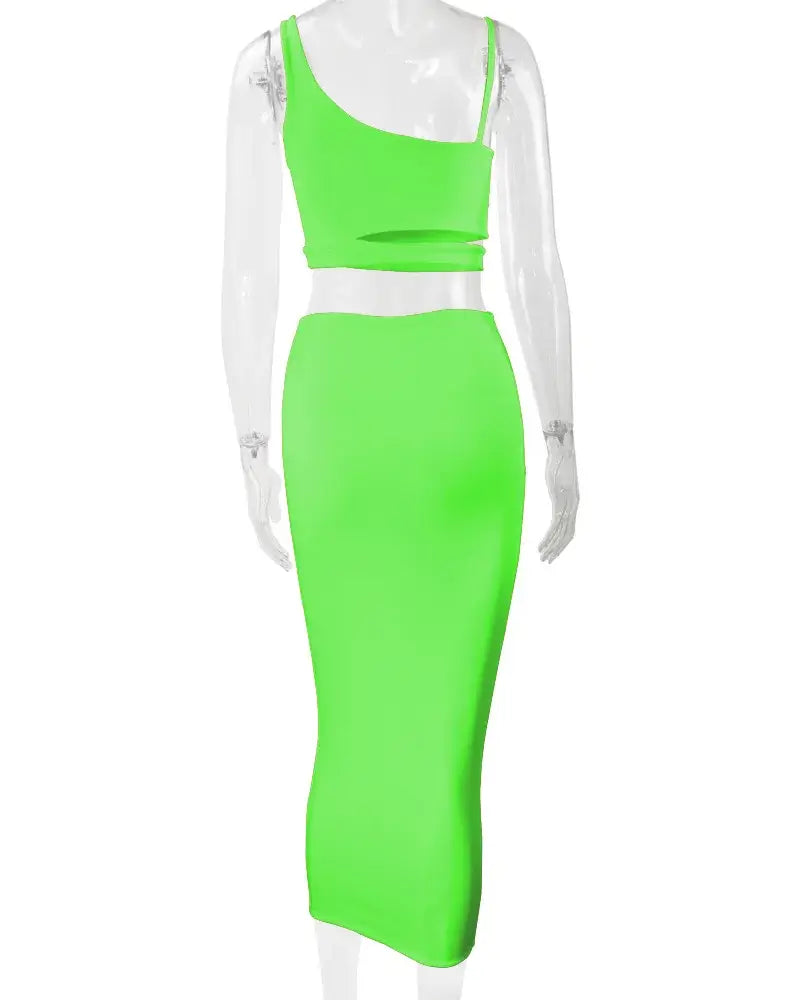 Chic Party Night Dress – Two Piece Set for Women