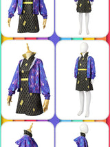 Disney Element City Fire Cosplay Dress