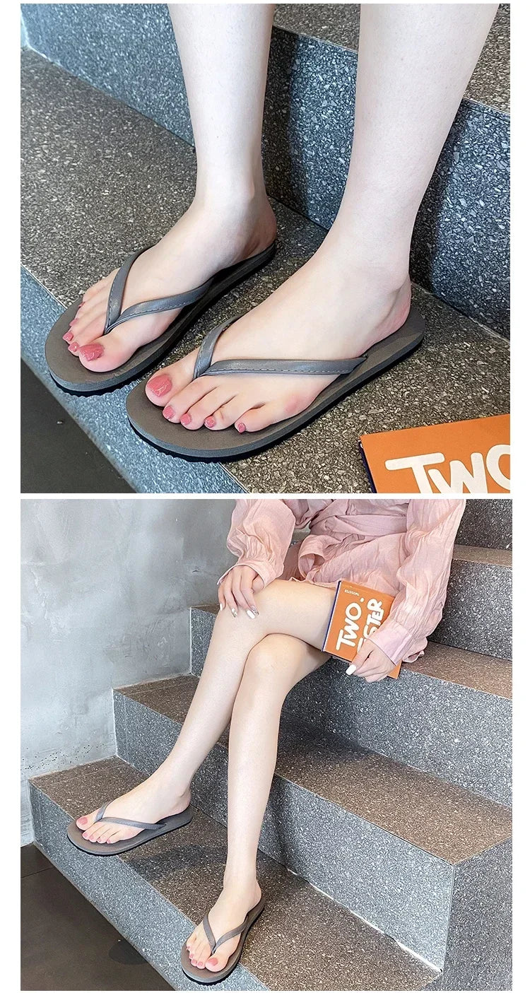 Women Non-Slip Summer Flip Flops – Beach & Outdoor Slippers
