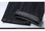 Men's Classic Black Jeans Plus Size