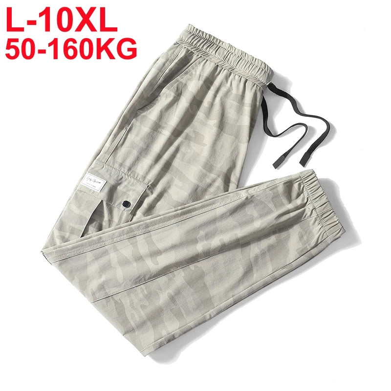 Plus Size Camouflage Cargo Pants