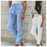 Women Linen Loose Pants