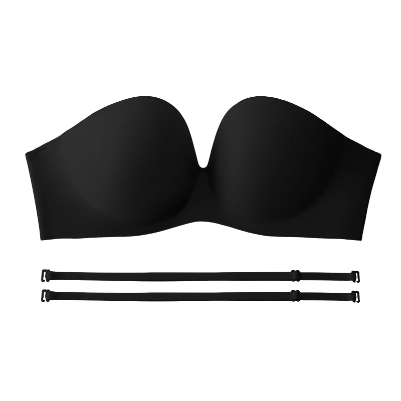 Women Invisible Strapless Bra