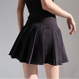 Women Y2K Pleated Mini Skirt