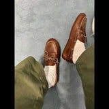 Soft Leather Slip-On Flats – Casual Women’s 2025