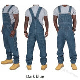 Men's Plus Size Denim Overalls 2025