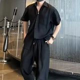 Men Nylon Two-Piece Set