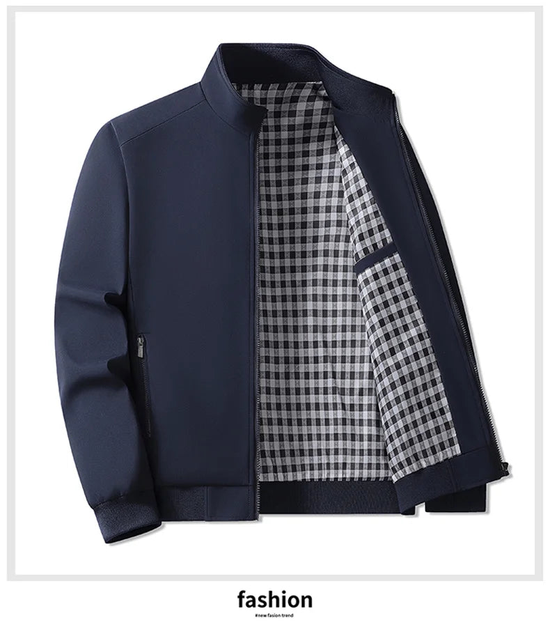 Men's Plus Size Casual Windbreaker