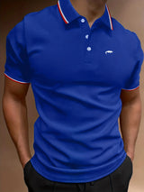 Men Summer Cotton Polo Shirt