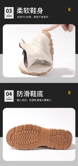 Men’s Short Non-Slip Casual Rubber Rain Boots