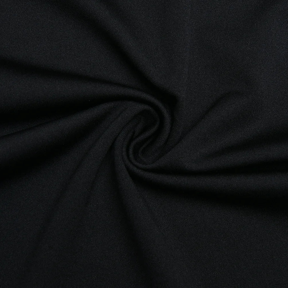 Women's Mesh Long Sleeve Bodysuit – Sexy Black White Bodycon Top