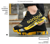 Women Safety Shoes Soft Sole Protective Sneakers