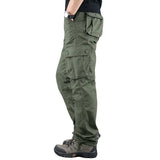 Men Straight Leg Cargo Pants