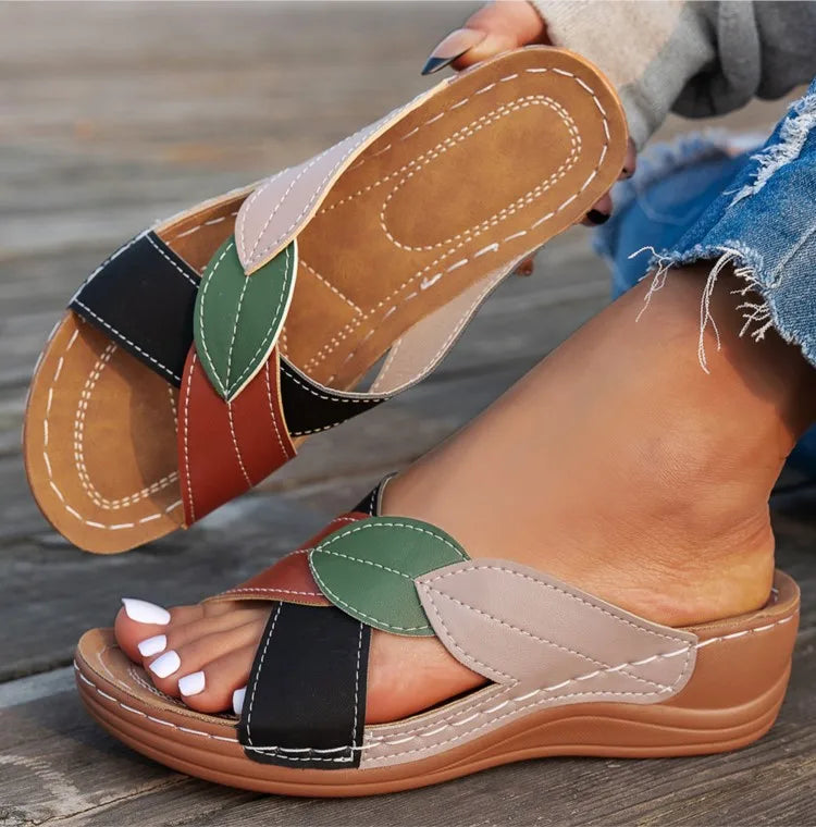 Women Summer Wedge Sandals Casual Shoes