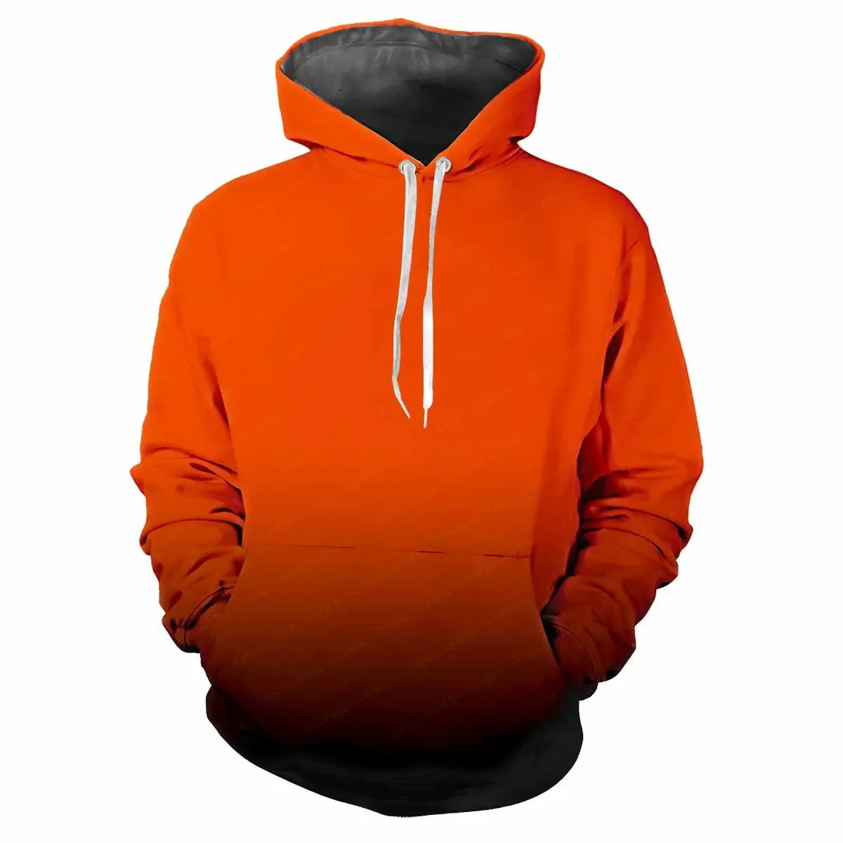 Men’s Gradient 3D Print Hoodie