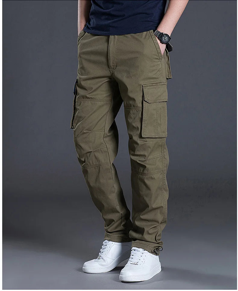 Men Multi Pocket Cargo Pants