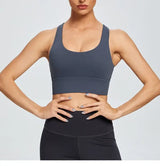 Women Cross Back Sports Bra Plus Size